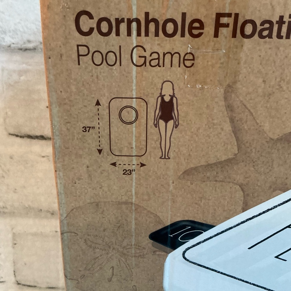 Rae Dunn Floating Cornhole Pool Game - Picture 3 of 3